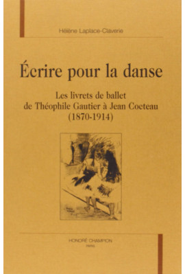 ECRIRE POUR LA DANSE