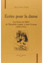 ECRIRE POUR LA DANSE