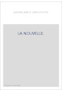 LA NOUVELLE: BOCCACE, MARGUERITE DE NAVARRE, CERVANTES.