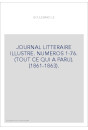 LE BOULEVARD. JOURNAL LITTERAIRE ILLUSTRE. NUMEROS 1-76. (TOUT CE QUI A PARU). (1861-1863).
