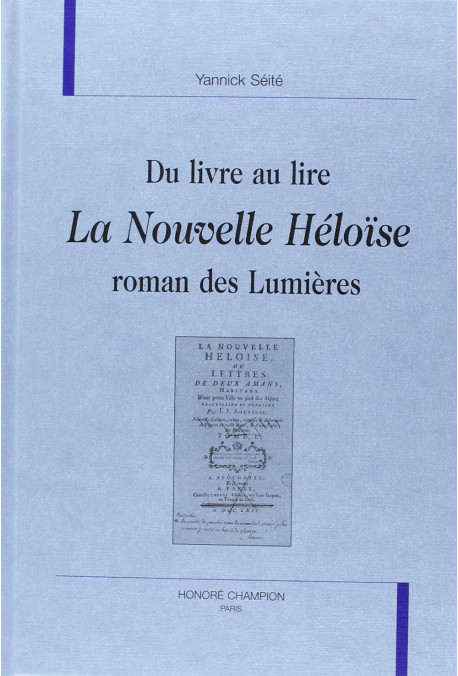 DU LIVRE AU LIRE : LA NOUVELLE HÉLOÏSE, ROMAN DES LUMIÈRES