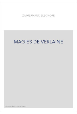 MAGIES DE VERLAINE