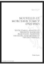OEUVRES COMPLETES IX. NOUVELLES ET MORCEAUX.TOME V. 1925-1947