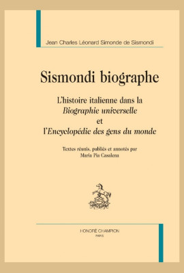 SISMONDI BIOGRAPHE