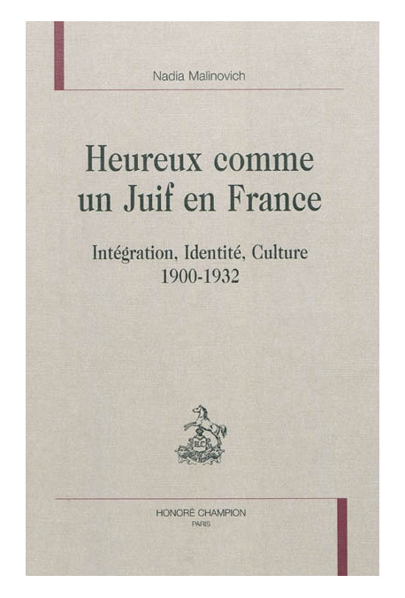 HEUREUX COMME UN JUIF EN FRANCE