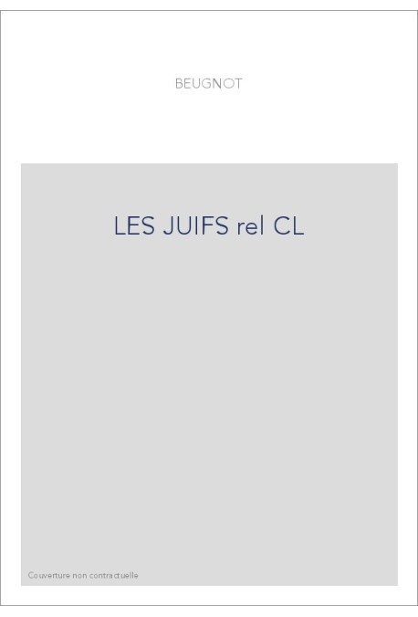 LES JUIFS D'OCCIDENT.