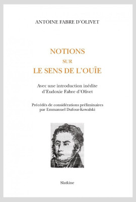 NOTIONS SUR LE SENS DE L'OUÏE (1819)