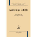 EXAMENS DE LA BIBLE