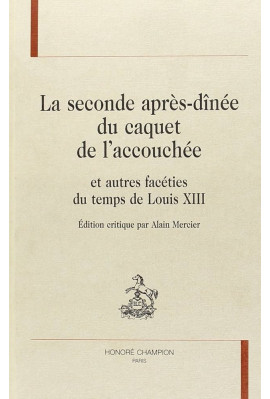 SECONDE APRES-DINEE DU CAQUET DE L'ACCOUCHEE