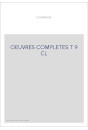 OEUVRES COMPLETES T9 : ROMANS, CONTES ET NOUVELLES II (1798-1806)