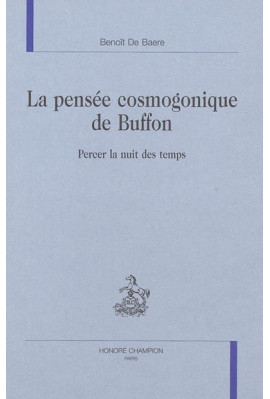LA PENSEE COSMOGONIQUE DE BUFFON