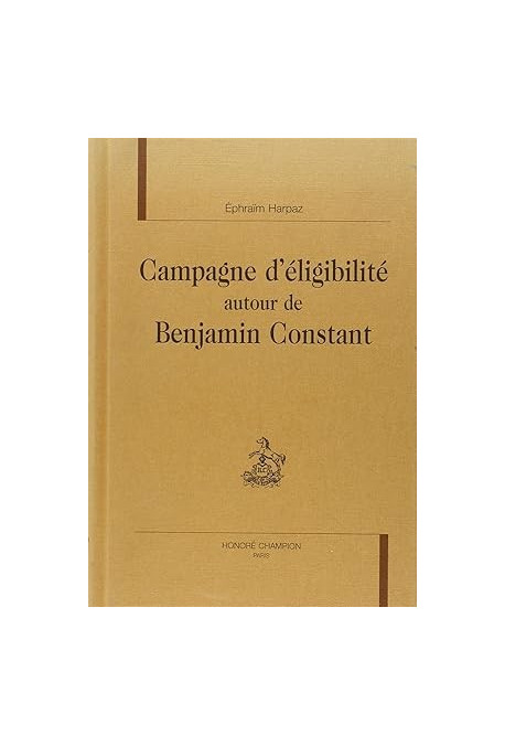 CAMPAGNE D ELIGIBILITE AUTOUR DE BENJAMIN CONSTANT