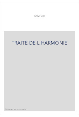 TRAITE DE L HARMONIE