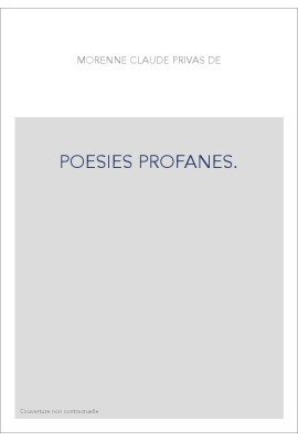 POESIES PROFANES.