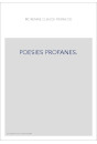 POESIES PROFANES.