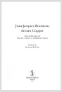 JEAN-JACQUES ROUSSEAU DEVANT COPPET