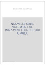 PREMIERE SERIE. VOLUMES 1-40. (1886-1896). (TOUT CE QUI A PARU).