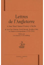LETTRES DE L'ANGLETERRE A JEAN HENRI SAMUEL FORMEY A BERLIN DE JEAN DES CHAMPS, DAVID DURAND, MATHIEU MATY