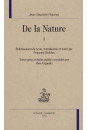 DE LA NATURE