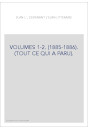 REVUE L'ELAN, DEVENANT L'ELAN LITTERAIRE VOLUMES 1-2. (1885-1886). (TOUT CE QUI A PARU).
