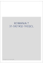 ROMANIA T 31-59(1902-1933)CL