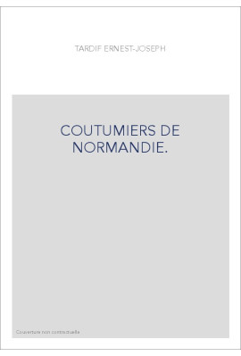 COUTUMIERS DE NORMANDIE.