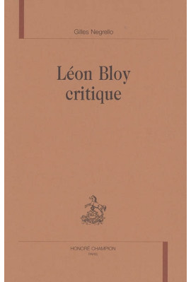 LEON BLOY CRITIQUE