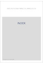 CORRESPONDANCE. TOME XXVI. INDEX
