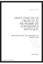 SAINT-JEAN DE LA CROIX ET LE PROBLEME DE L'EXPERIENCE MYSTIQUE