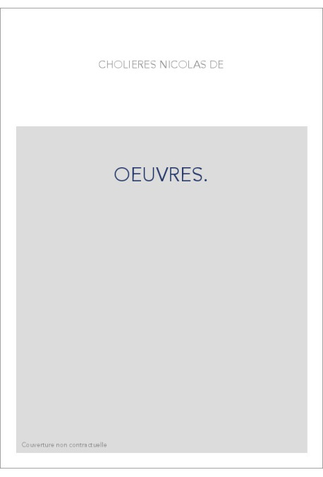 OEUVRES.