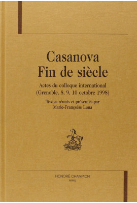 CASANOVA - FIN DE SIECLE