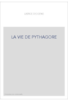 LA VIE DE PYTHAGORE