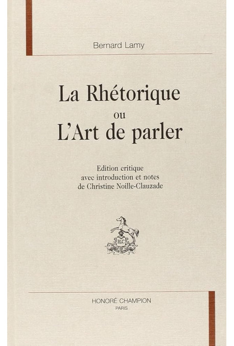 LA RHETORIQUE OU L'ART DE PARLER