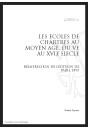 LES ÉCOLES DE CHARTRES AU MOYEN ÂGE DU V AU XVIE SIÈCLE