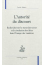 L'AUTORITE DU DISCOURS