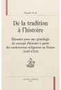 DE LA TRADITION A L'HISTOIRE