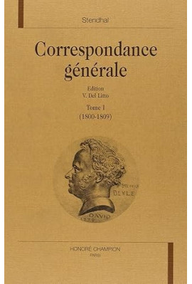 CORRESPONDANCE GENERALE. TOME I. 1800-1809