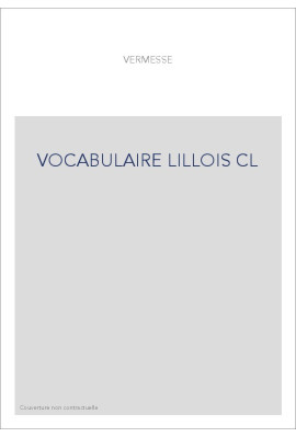 VOCABULAIRE LILLOIS CL