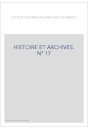 HISTOIRE ET ARCHIVES JANVIER-JUIN 2005