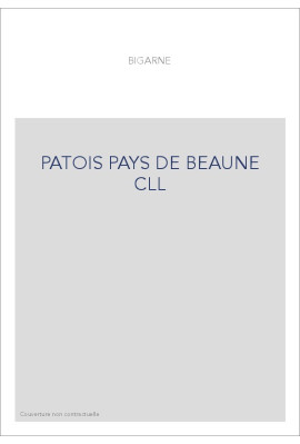 PATOIS PAYS DE BEAUNE CLL