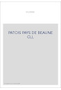 PATOIS PAYS DE BEAUNE CLL