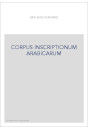 MATÉRIAUX POUR UN CORPUS INSCRIPTIONUM ARABICARUM.