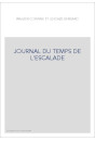 JOURNAL DU TEMPS DE L'ESCALADE