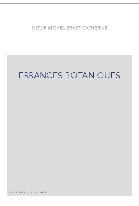 ERRANCES BOTANIQUES