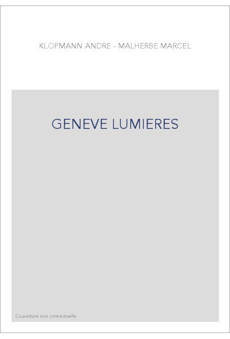 GENEVE LUMIERES