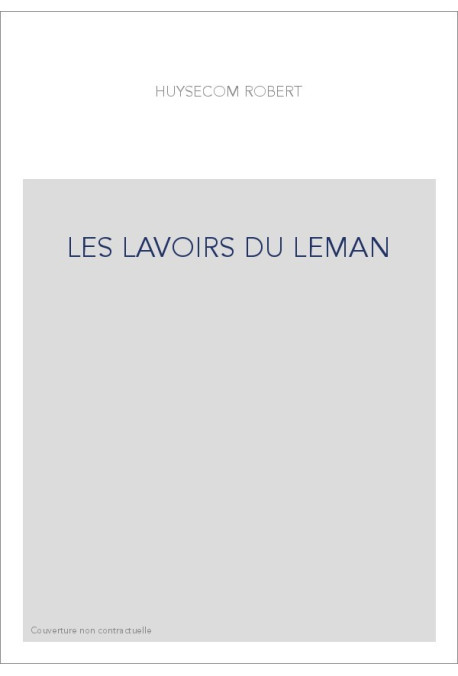 LES LAVOIRS DU LEMAN