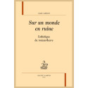SUR UN MONDE EN RUINE