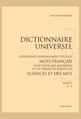 DICTIONNAIRE UNIVERSEL 3 VOL