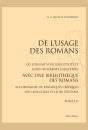 DE L'USAGE DES ROMANS