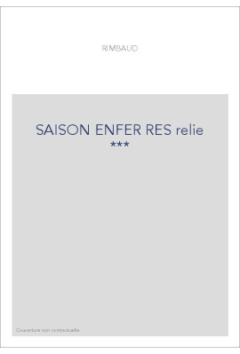 SAISON ENFER RES relie ***